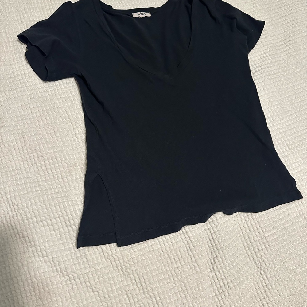 LNA Cotton V Neck